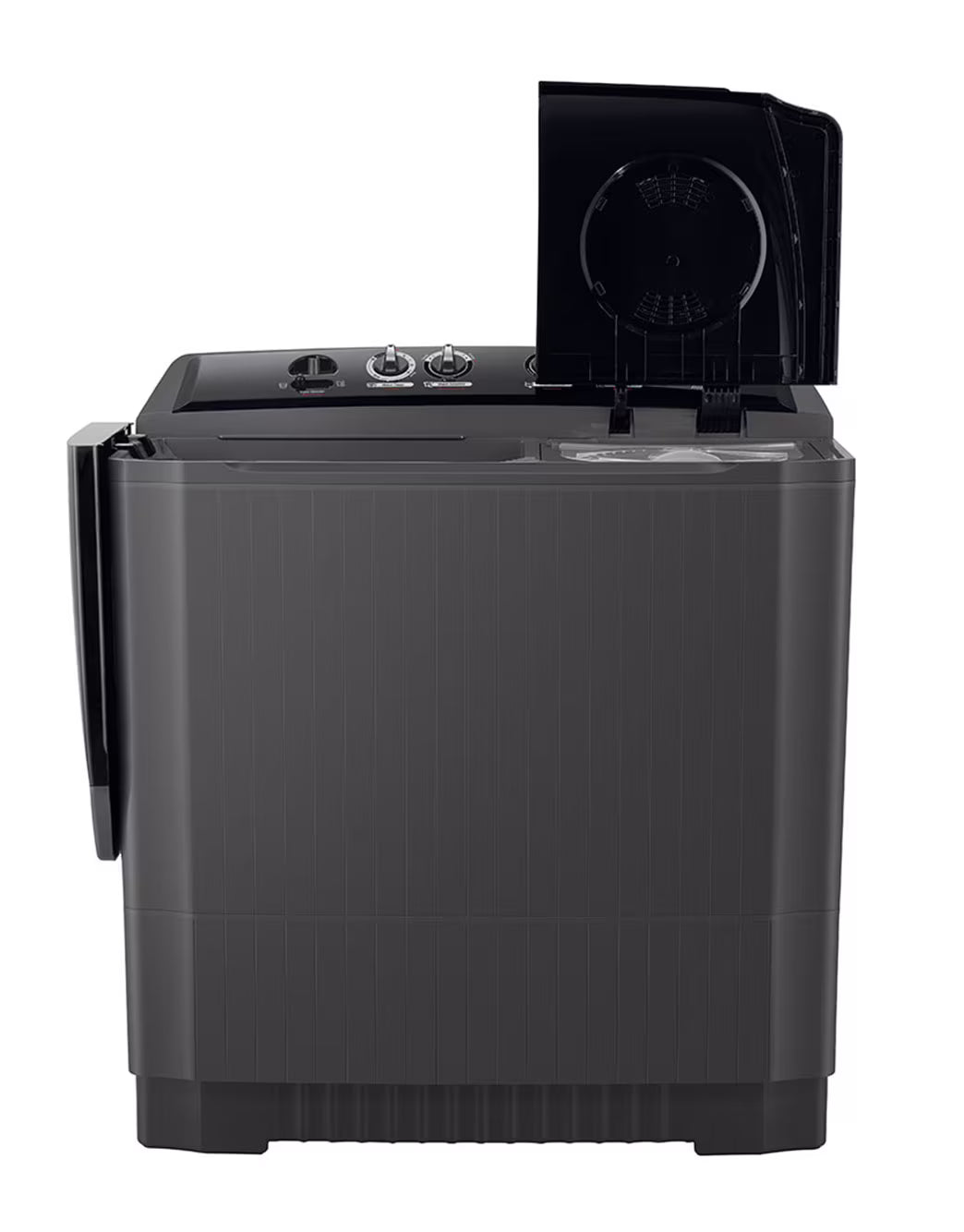 LG 16KG Twin Tub Top Loader Washing Machine (Matte Black)
